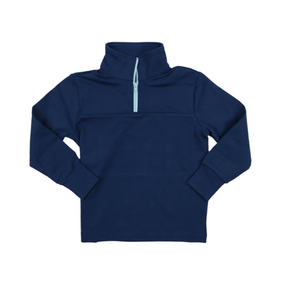 Navy 1/4 Zip Performance Pullover