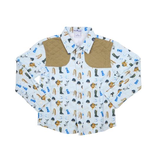 Equestrian Tack Long Sleeve Shirt