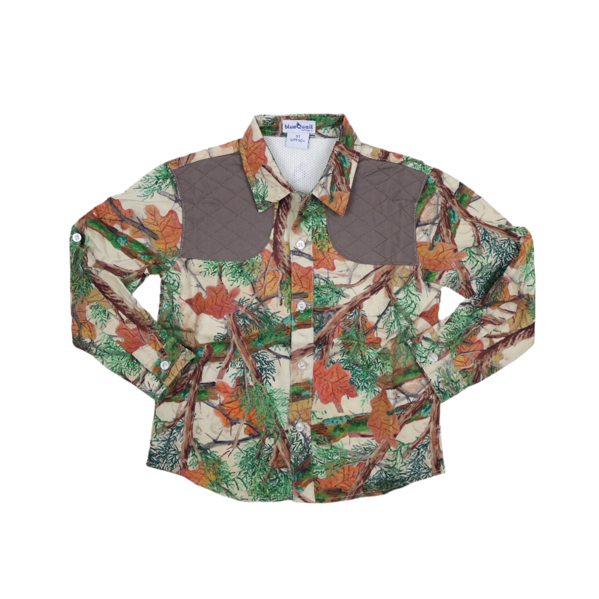 camo dress shirt BAIT Basics Long Sleeve (camo / tiger camo) Mens Long Sleeve button up casual collared dress shirt featuring our designer male print Hill Country Camo Long Sleeve