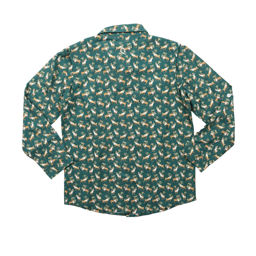 Caribou Long Sleeve Shirt - Ranch Collection | BlueQuail Clothing Co.