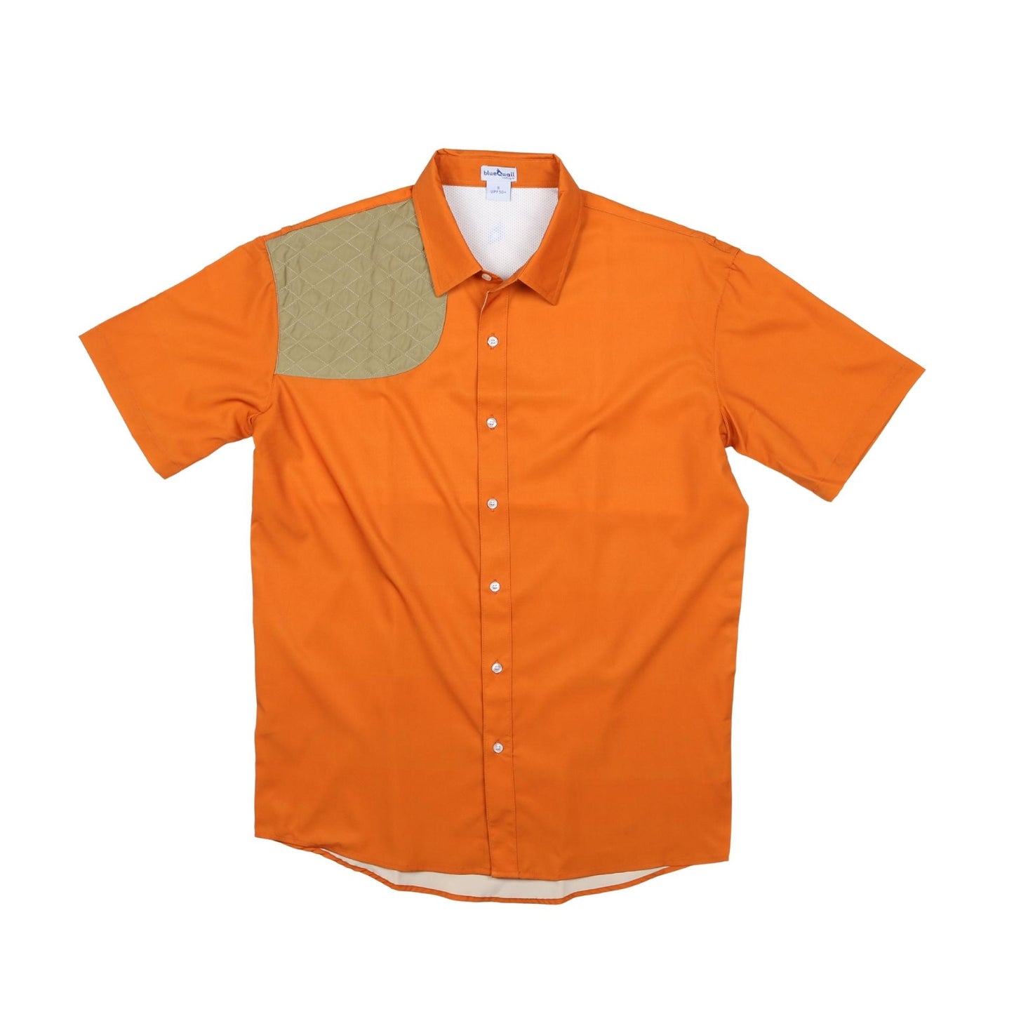 Men’s - Blaze Orange & Khaki Short Sleeve Shirt