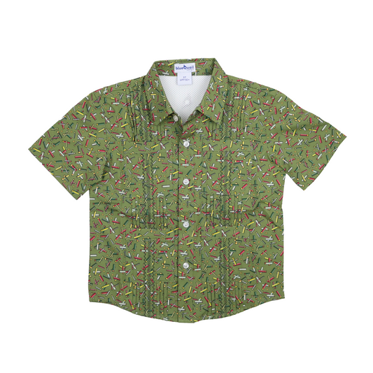 Guayabera - Scattershot Short Sleeve Shirt