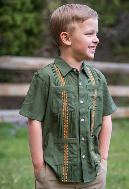 Guayabera - Post Oak & Blaze Short Sleeve Shirt