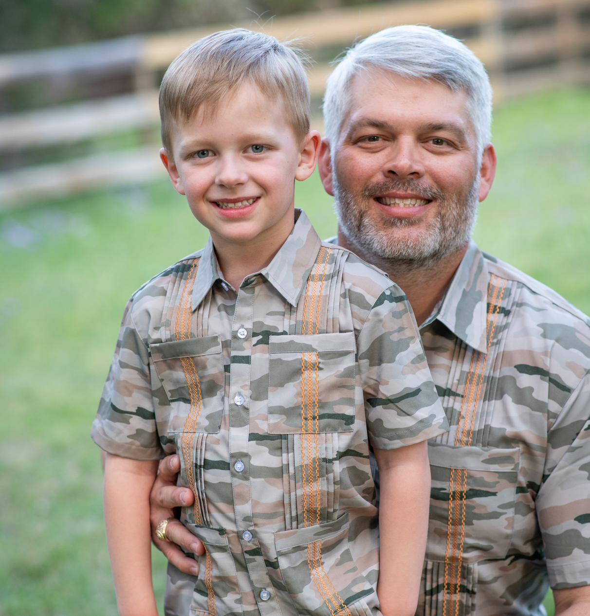 Guayabera - Classic Camo Short Sleeve Shirt