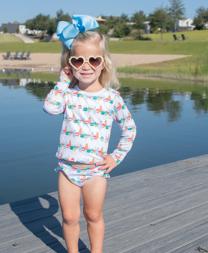 Buoys Girls' Swimsuit