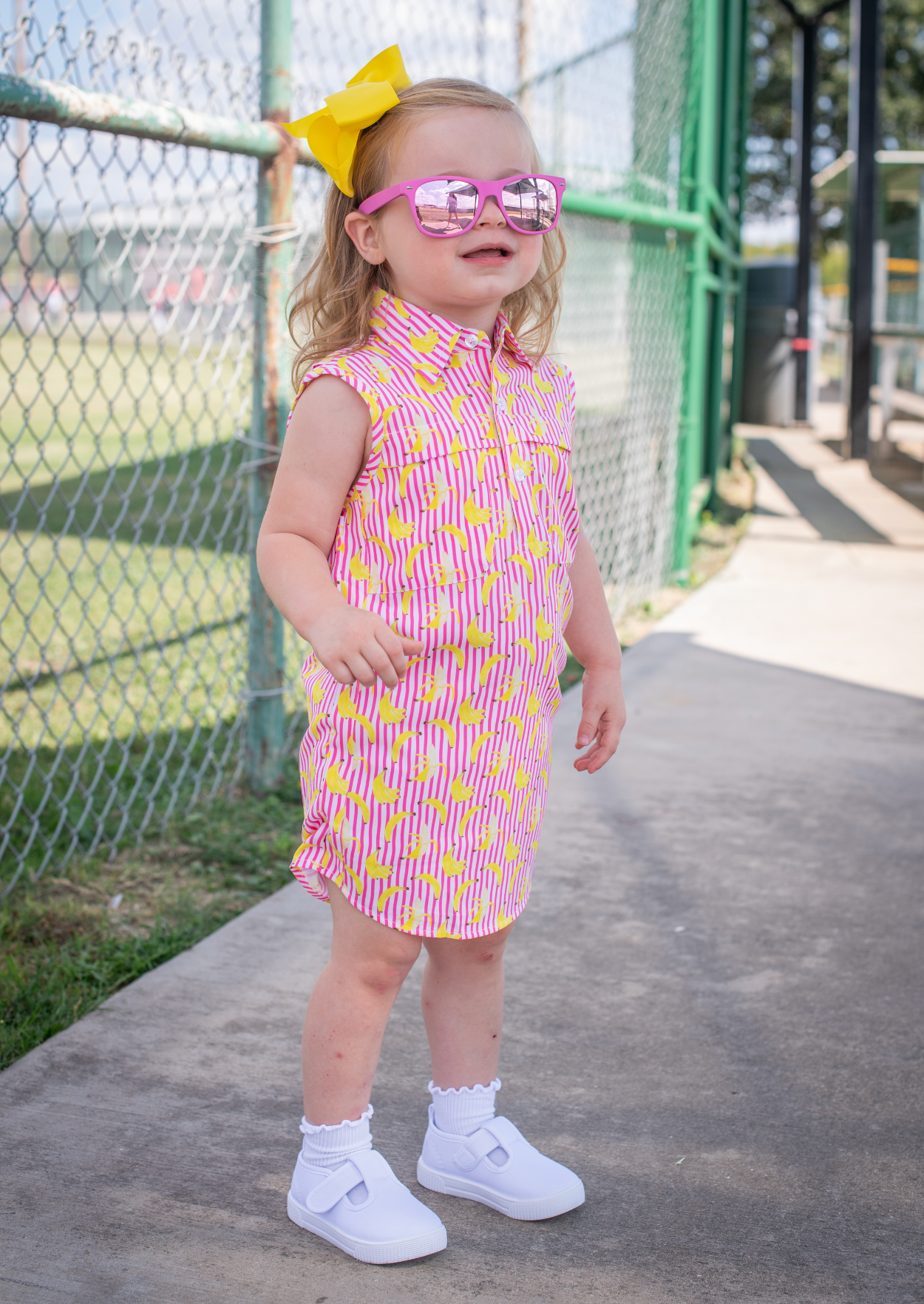 Bananas Sleeveless Dress