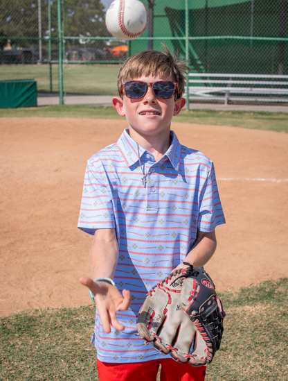 Extra Innings Polo Short Sleeve Shirt