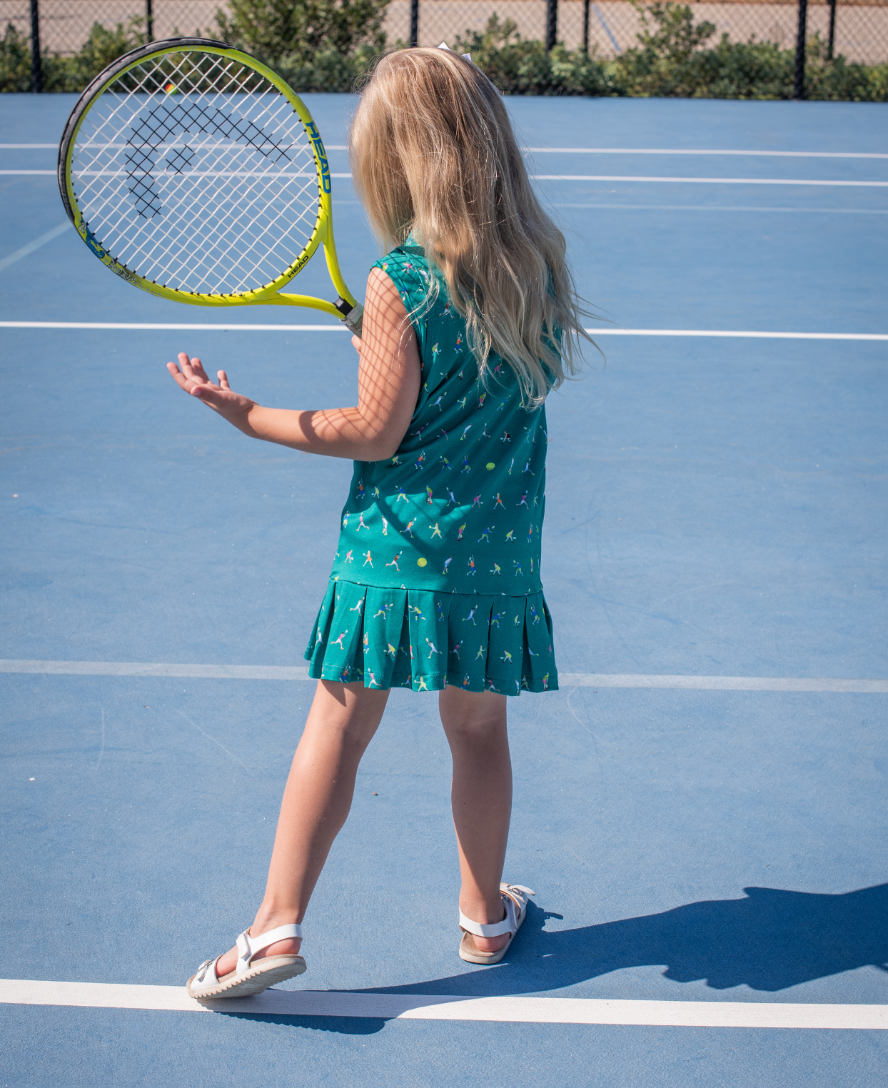 Tennis Court Polo Sleeveless Dress