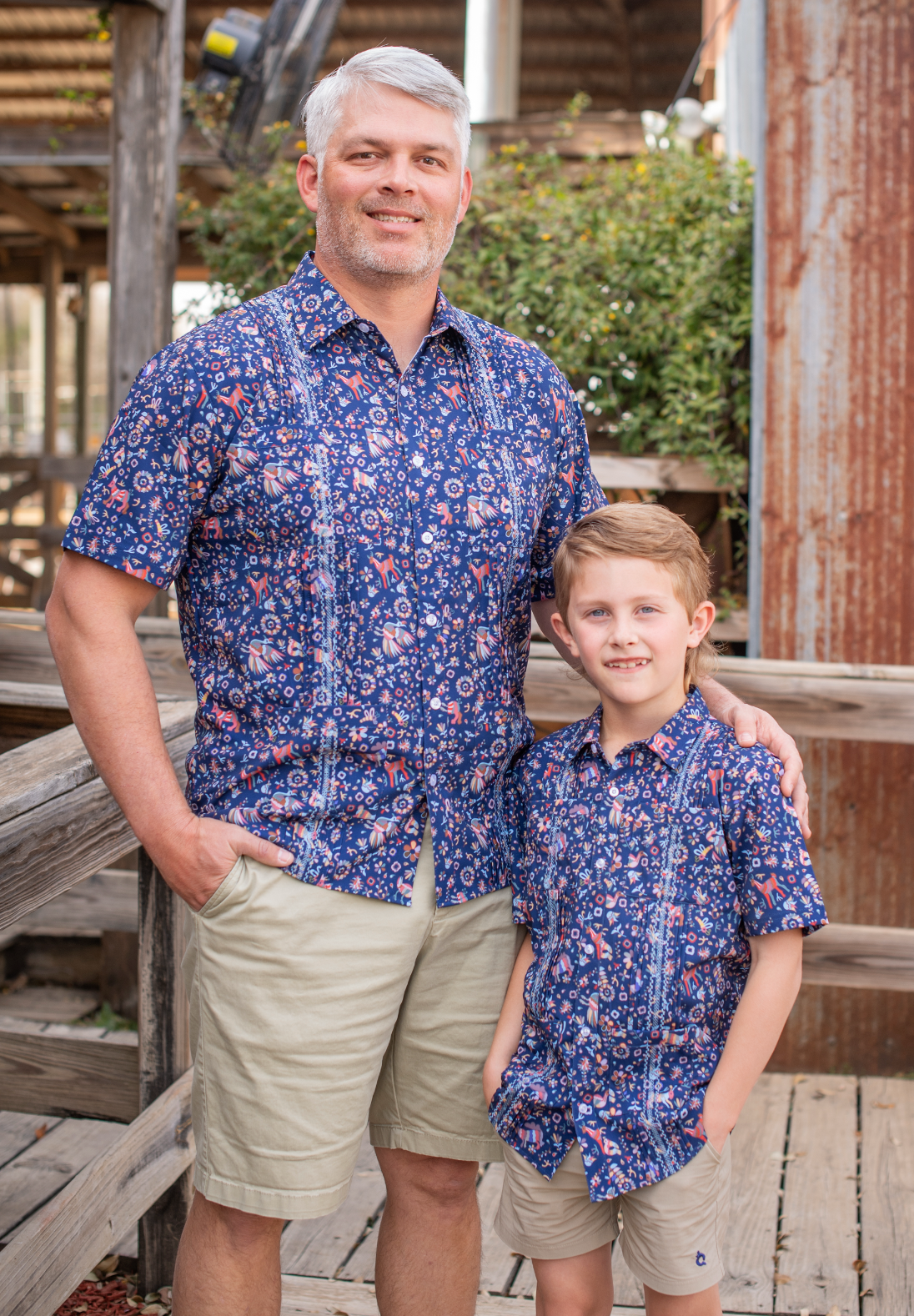 Men’s - Guayabera - Fall Otomi Short Sleeve Shirt