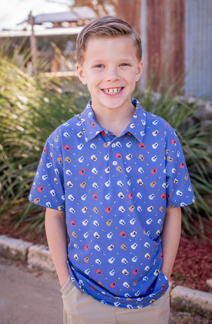 Guitars Polo Short Sleeve Shirt