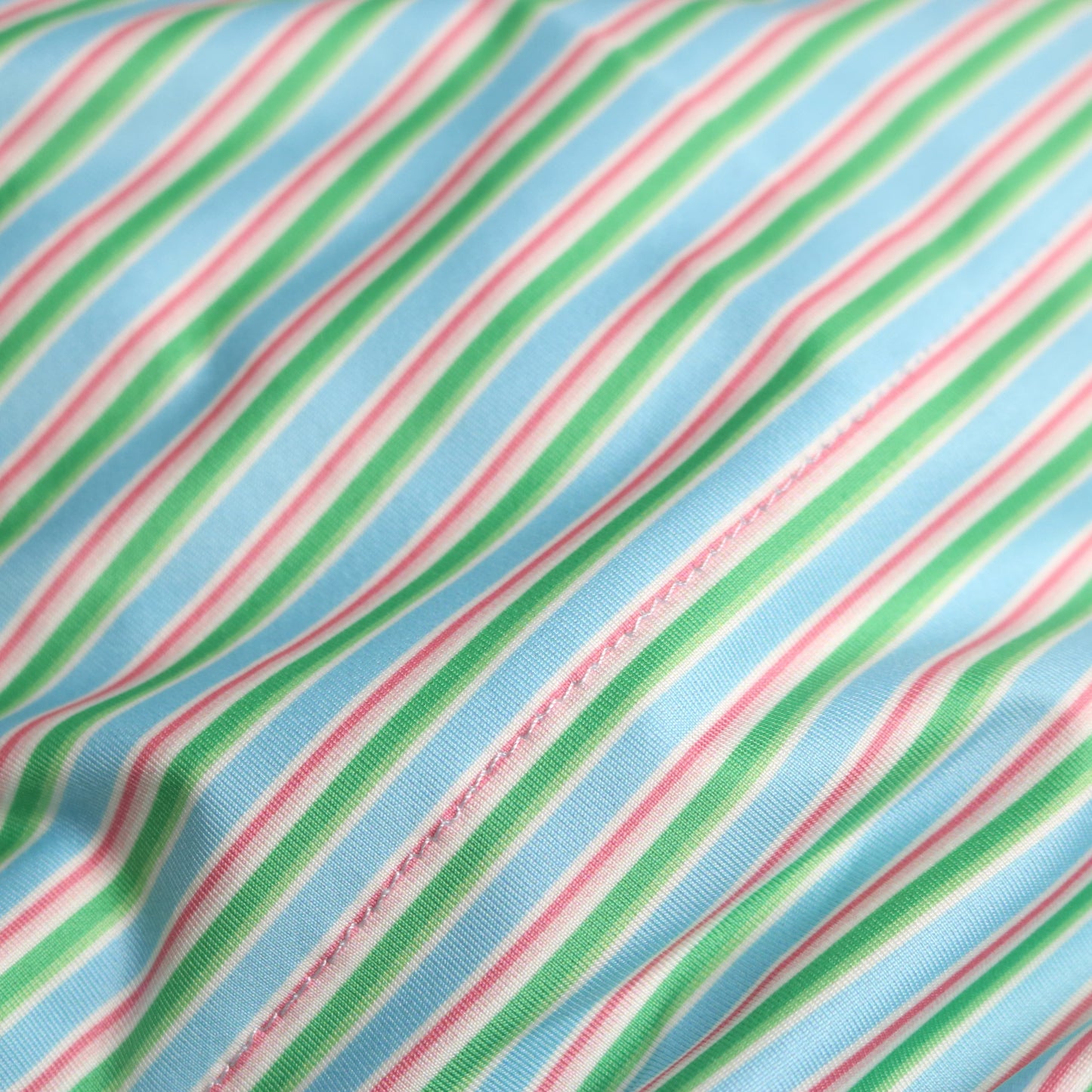 Sherbet Stripe Polo Sleeveless Dress