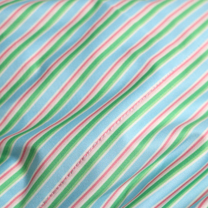 Sherbet Stripe Polo Short Sleeve Romper