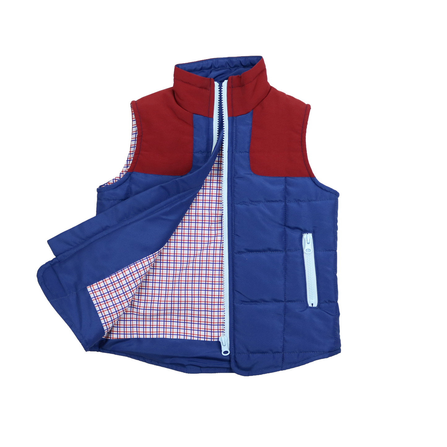 Trinity Plaid Vest