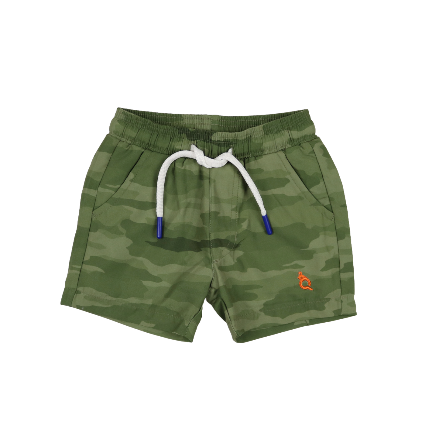 Men's - Classic Camo Green Swim Trunks