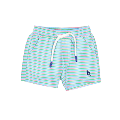 Sherbet Stripe Swim Trunk