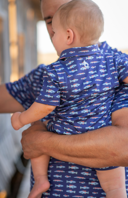 Freshwater Polo Short Sleeve Romper