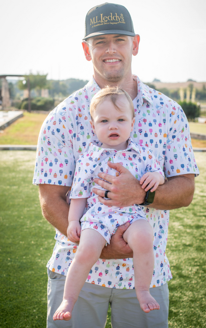 Pickleball Polo Short Sleeve Romper