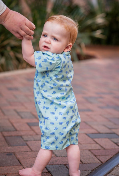 Mudbugs Short Sleeve Romper