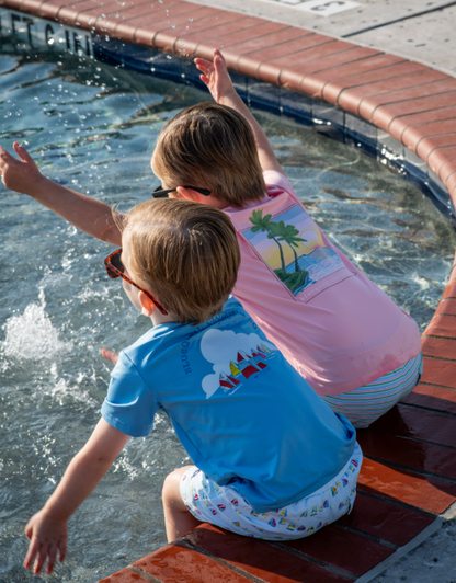 Coastal Getaway Short Sleeve Performance Tee