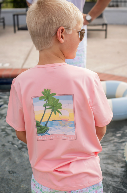 Coastal Getaway Short Sleeve Performance Tee