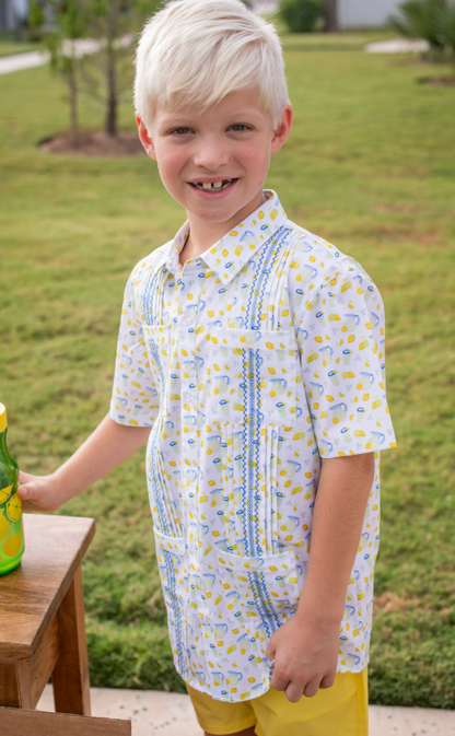 Guayabera - Lemonade Short Sleeve Shirt