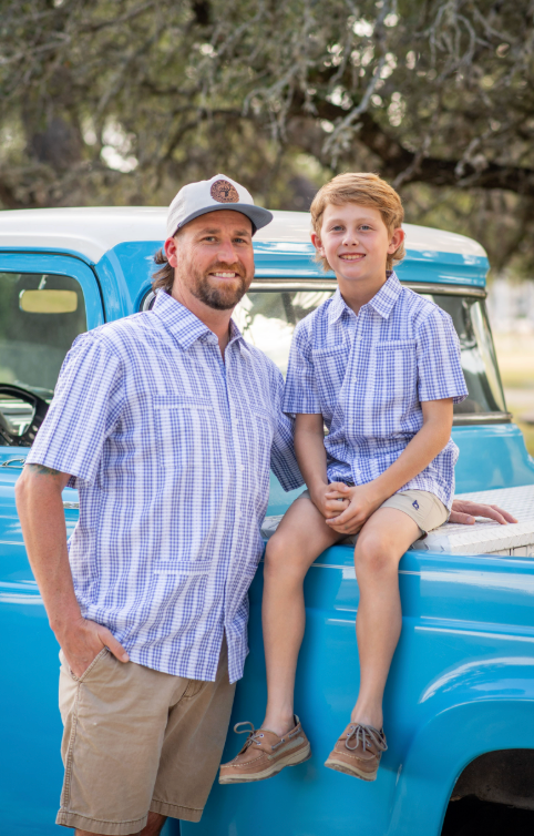 Guayabera - Deepwater Poplin Short Sleeve Shirt