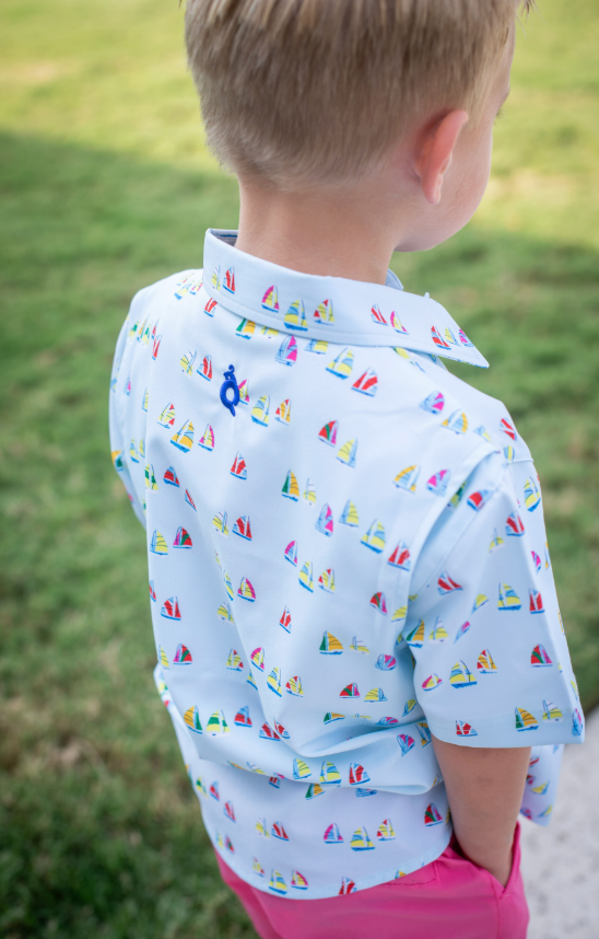 Boat Race Short Sleeve Shirt