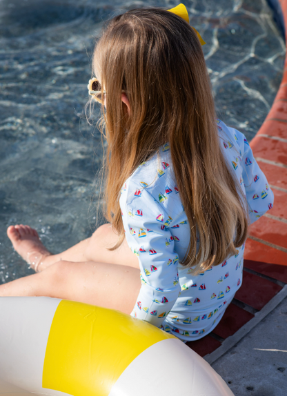 Boat Race Girls' Swimsuit