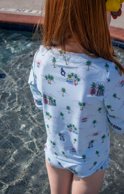 Coastal Getaway Girls' Swimsuit