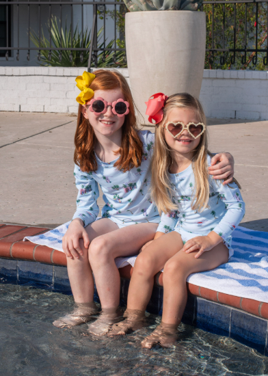 Coastal Getaway Girls' Swimsuit