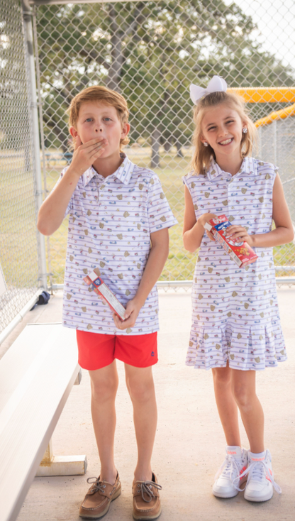 7th Inning Stretch Polo Sleeveless Dress