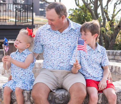 Stars & Stripes Polo Sleeveless Dress