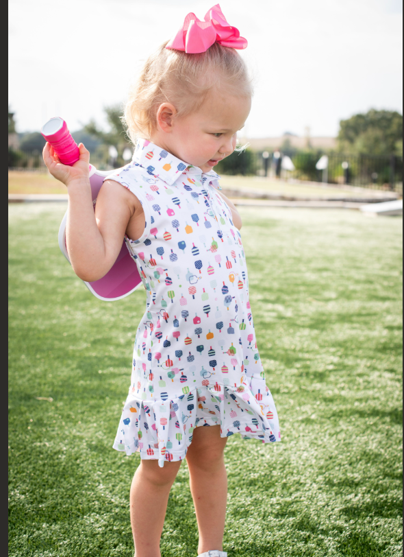 Pickleball Polo Sleeveless Dress