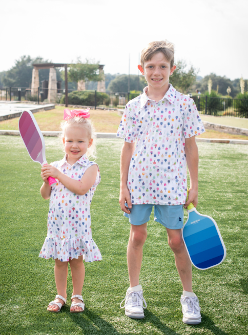Pickleball Polo Sleeveless Dress
