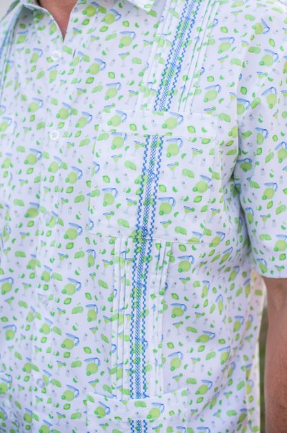 Men’s - Guayabera - Margarita Short Sleeve Shirt