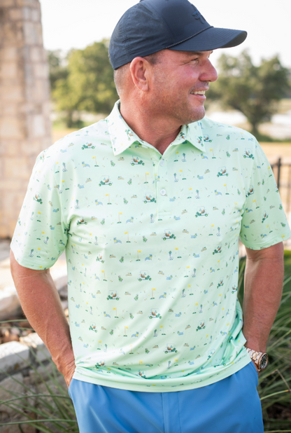Men's - Dogwood Polo Short Sleeve Shirt