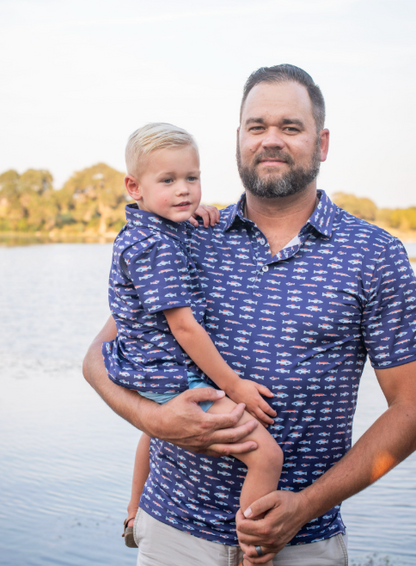 Men's - Freshwater Polo Short Sleeve Shirt