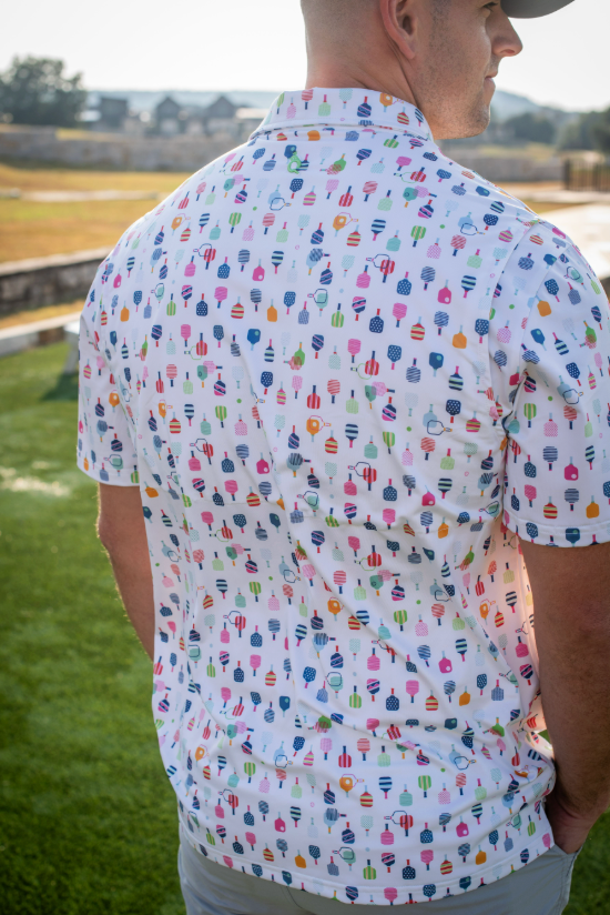 Men's - Pickleball Polo Short Sleeve Shirt