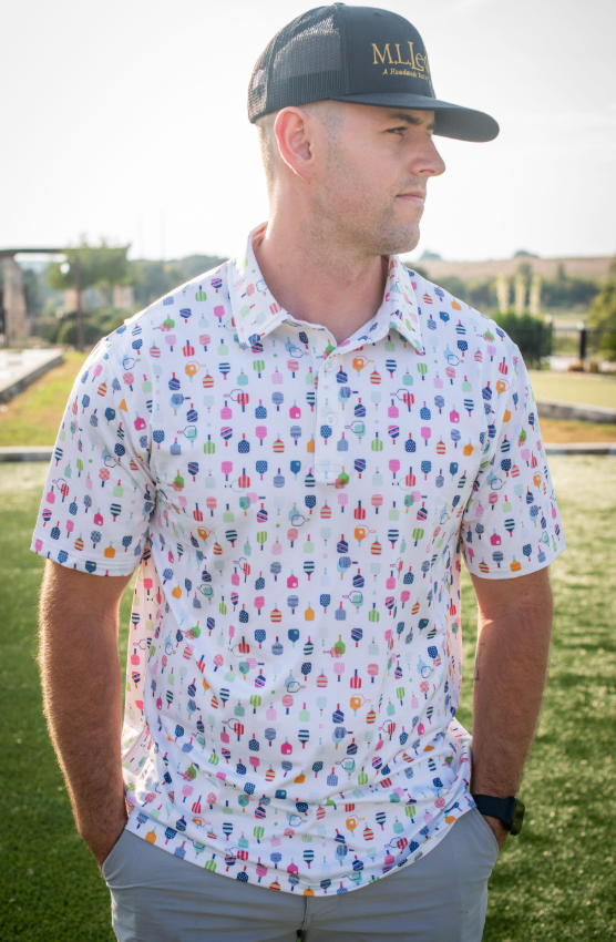 Men's - Pickleball Polo Short Sleeve Shirt