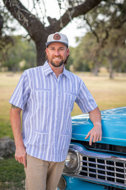 Men’s - Guayabera - Deepwater Poplin Short Sleeve Shirt