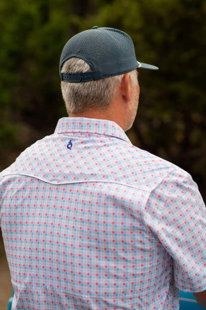 Men's - Liberty Plaid Pearl Snap Short Sleeve Shirt