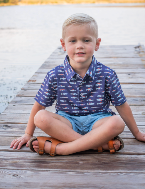 Freshwater Polo Short Sleeve Shirt