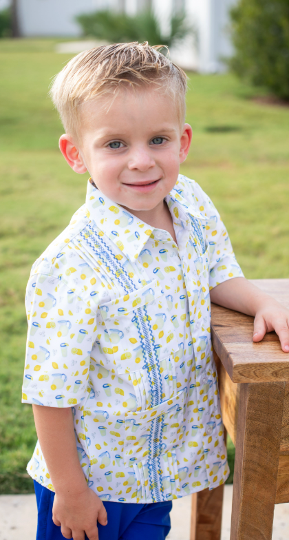 Guayabera - Lemonade Short Sleeve Shirt