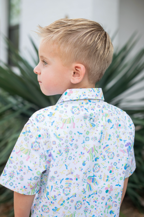 Guayabera - Spring Otomi Short Sleeve Shirt