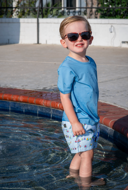 Boat Race Short Sleeve Performance Tee