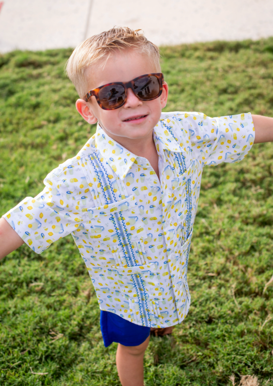 Guayabera - Lemonade Short Sleeve Shirt