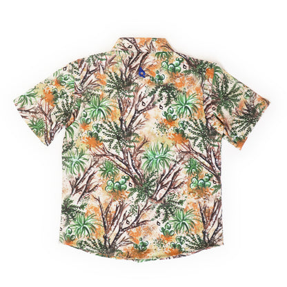 BlueQuail Clothing Cactus Camo Ranch Short Sleeve Shirt Back