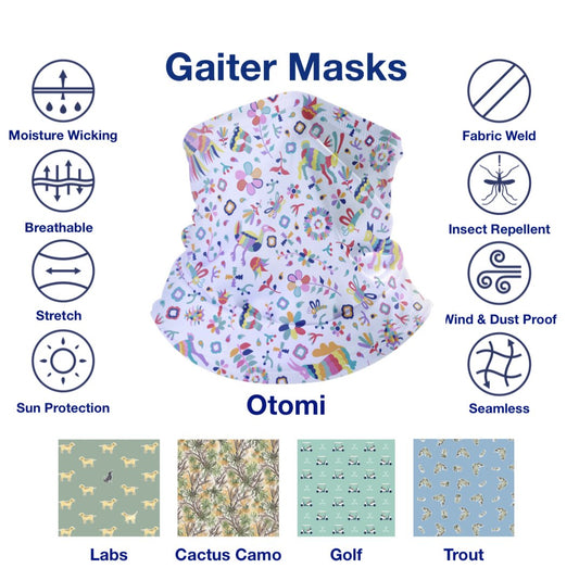 Kids Gaiter Masks- Youth