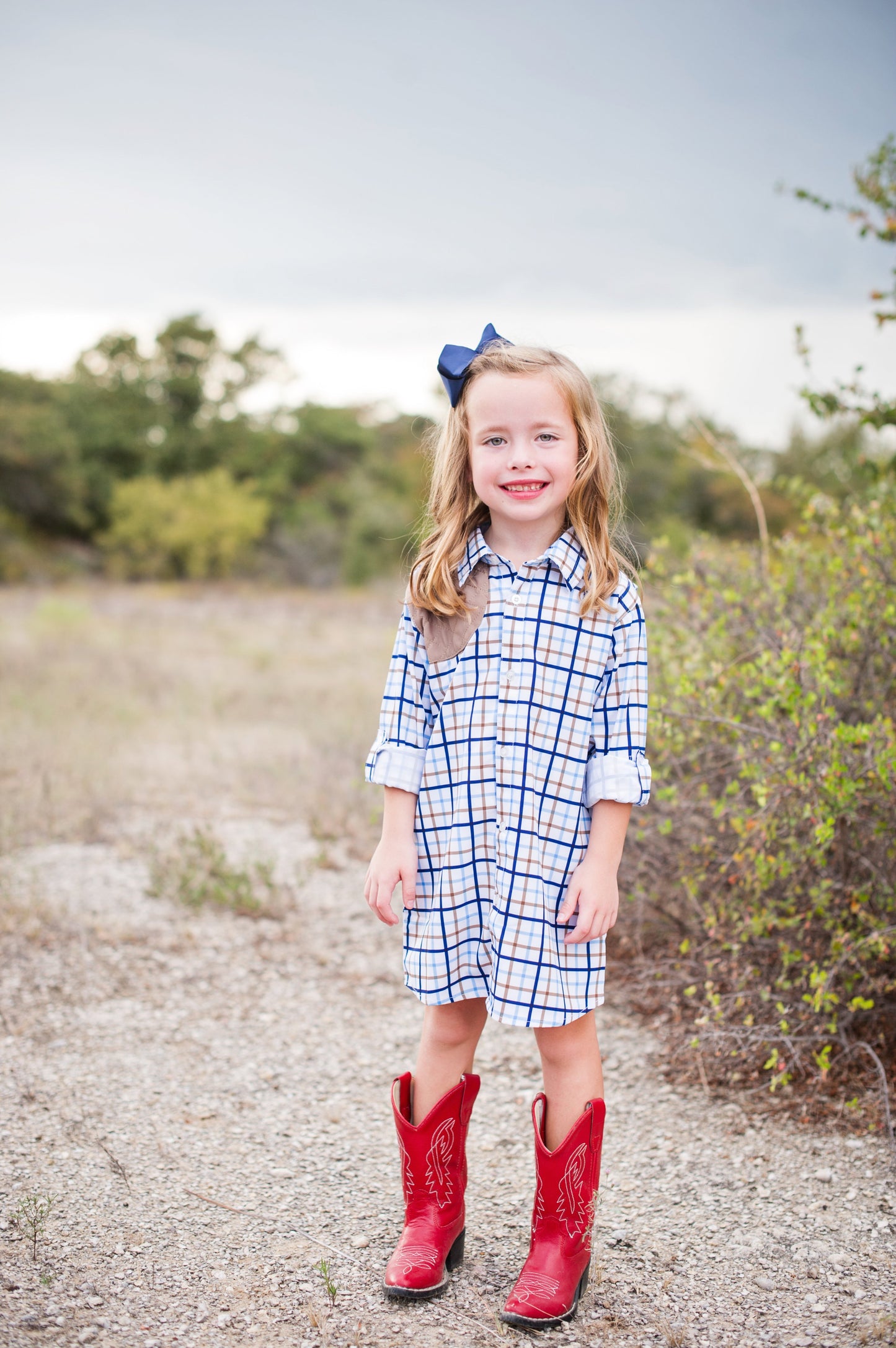 Tattersall & Khaki Dress