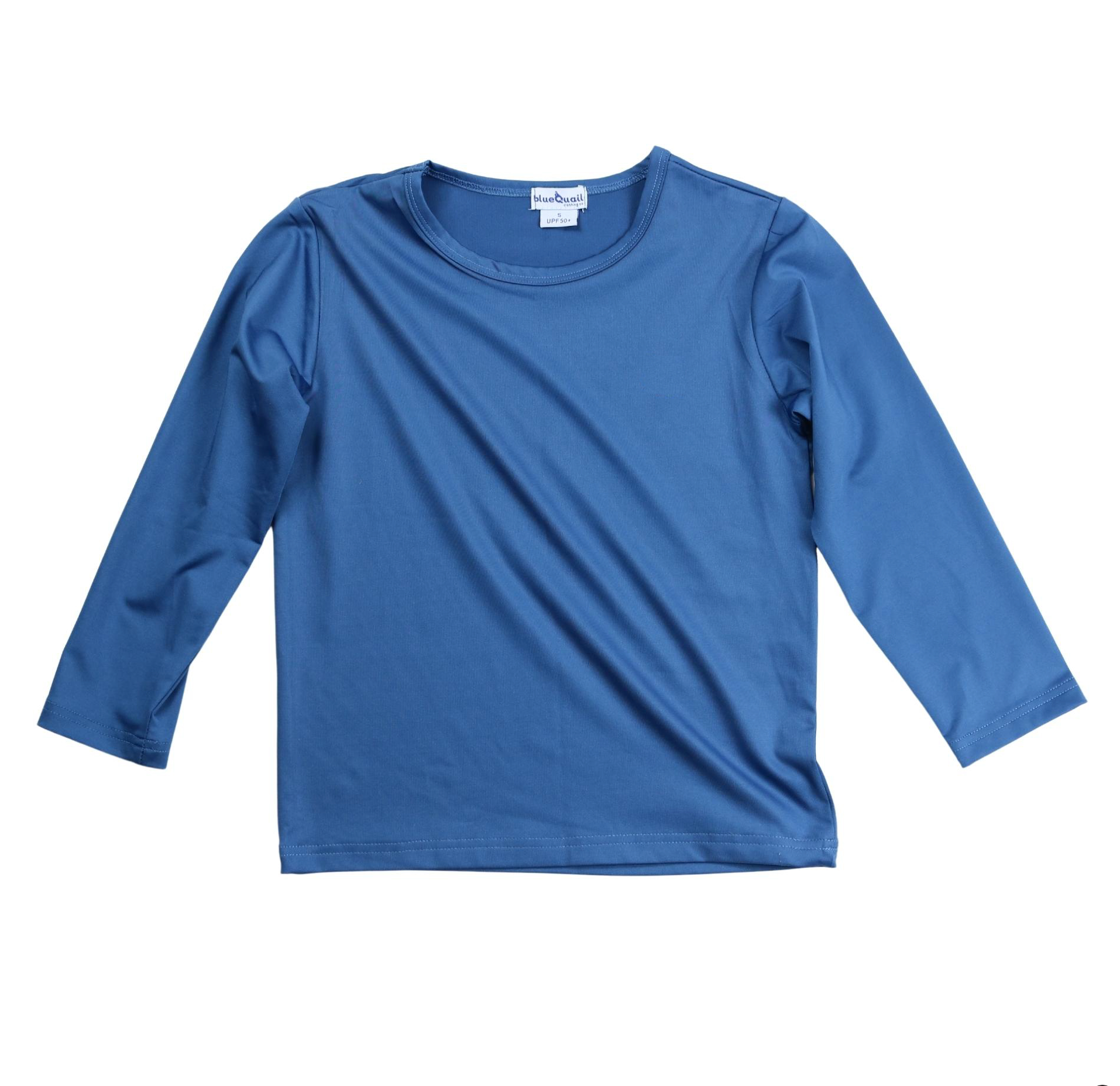 Reorg Rash Guard Blue Blue Rashguard - Performance Collection | BlueQuail Clothing Co.